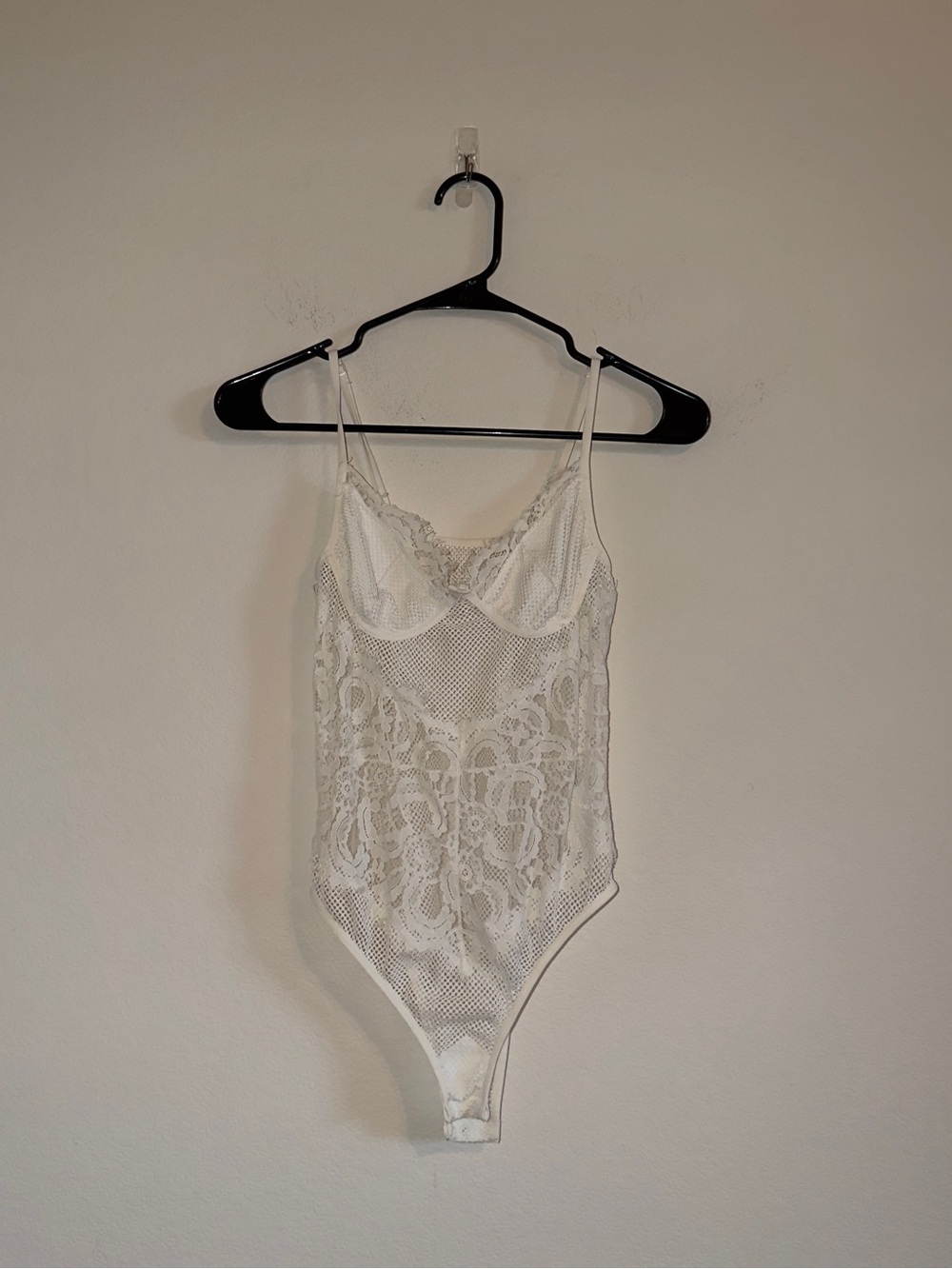 White Lace Bodysuit